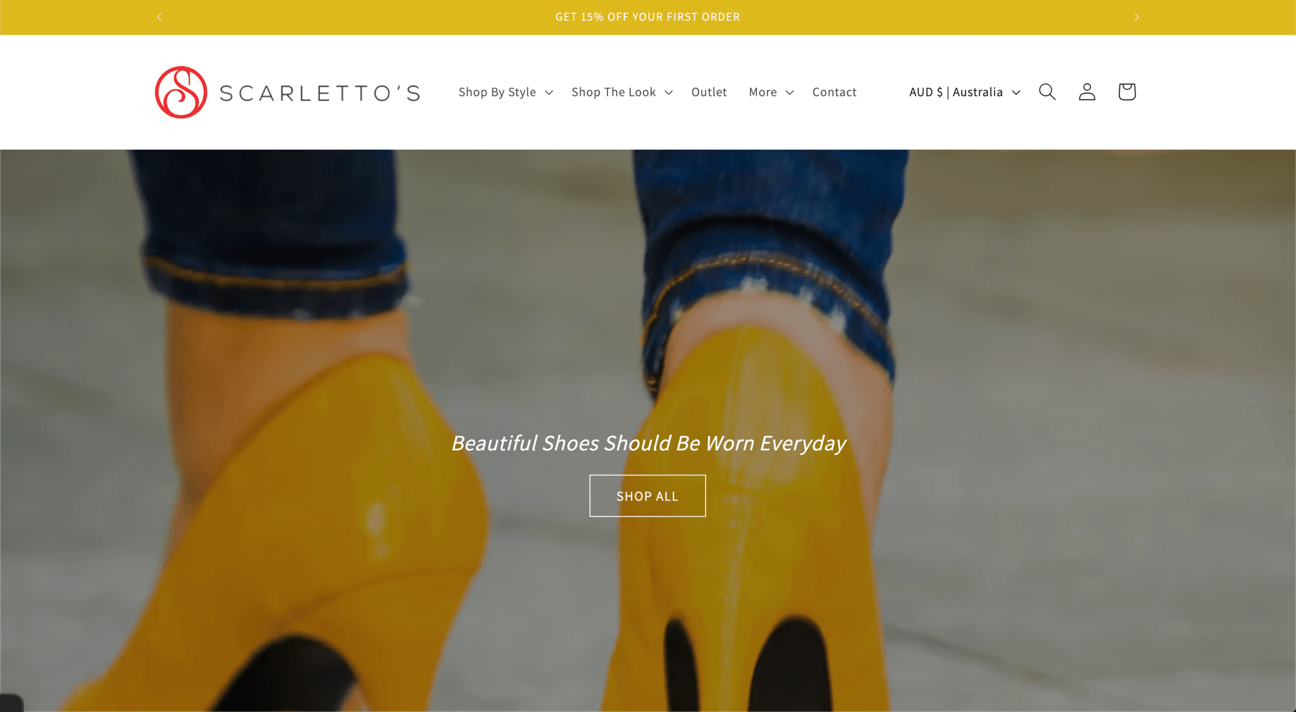 Scarletto’s revenue dashboard