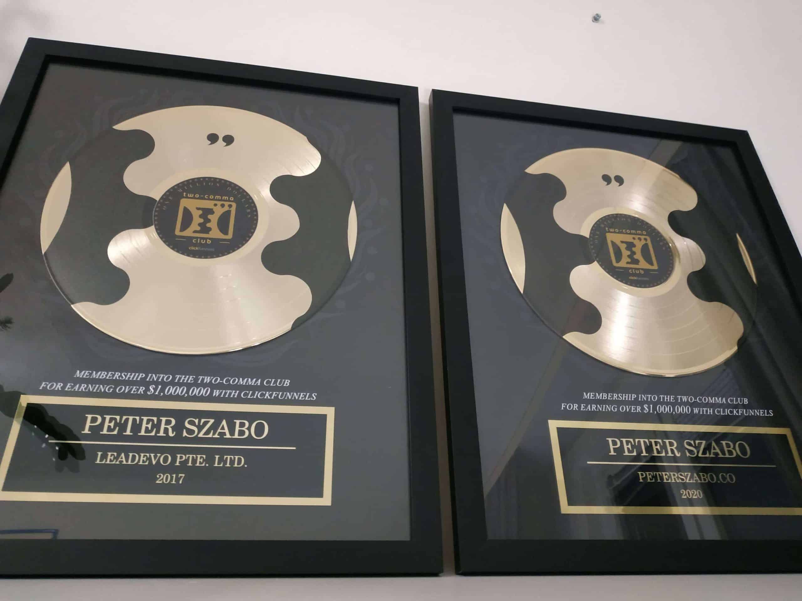 2x Two Comma Club winner