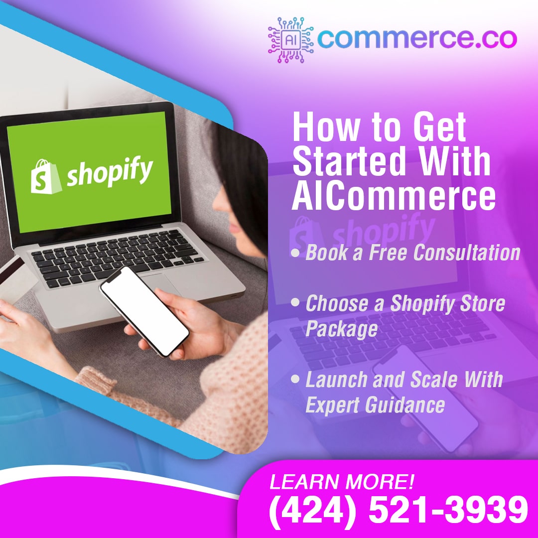 Choose Professional Shopify Store Setup Services By AICommerce