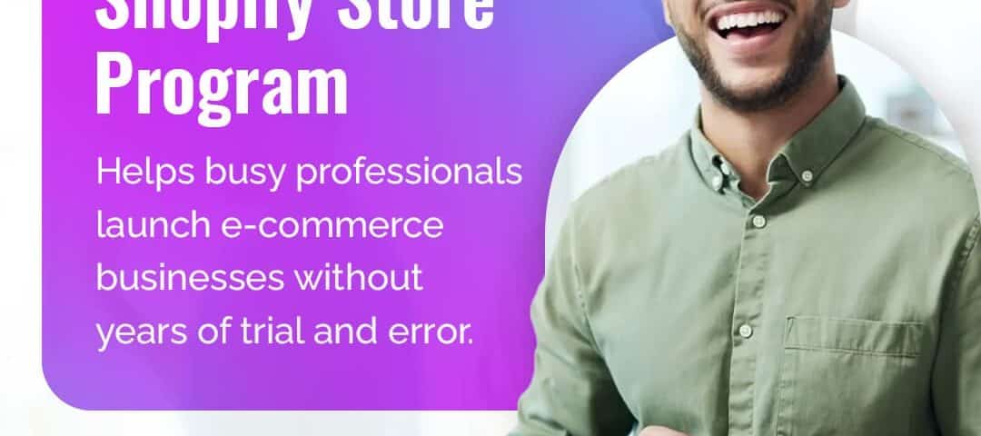 E-commerce program for busy professionals.